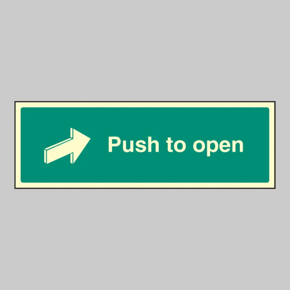 Push to open