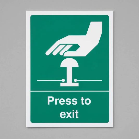 Press to exit