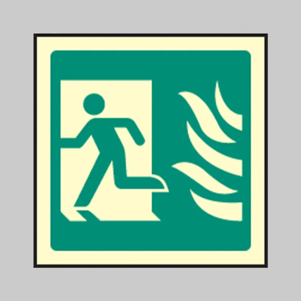 Running man symbol left - HTM