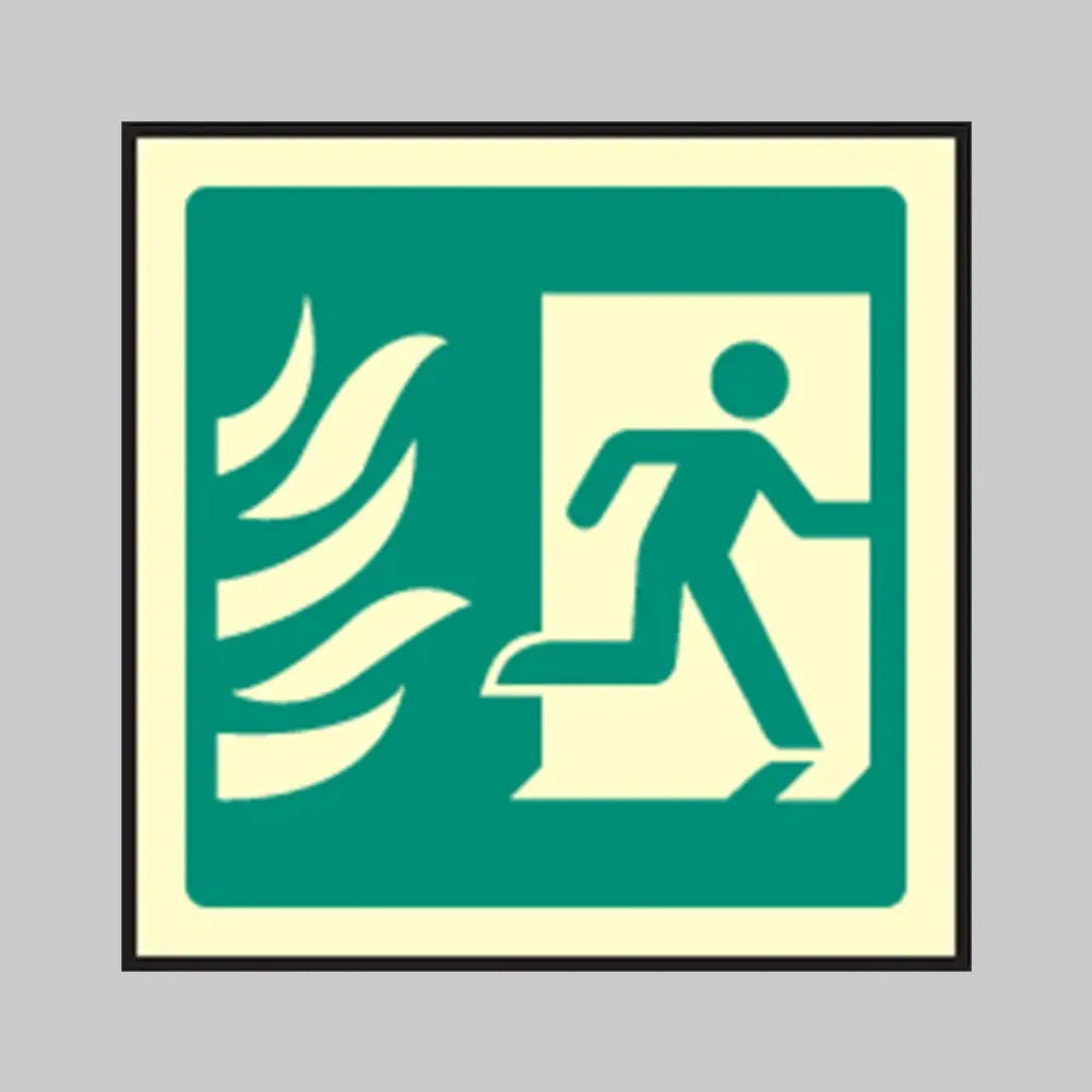 Running man symbol right - HTM