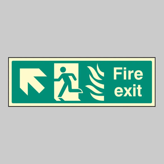 Fire exit - up and left htm