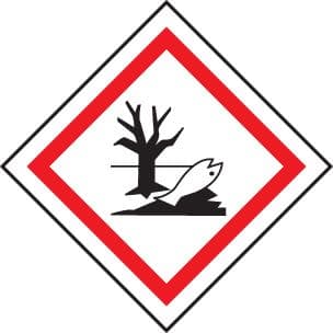 24547U Environmentally Hazardous GHS label Self Adhesive Vinyl (100x100mm) Safety Sign