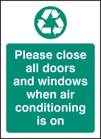 26629A Please turn off electrical appliances when not in use Self Adhesive Vinyl (100x75mm)