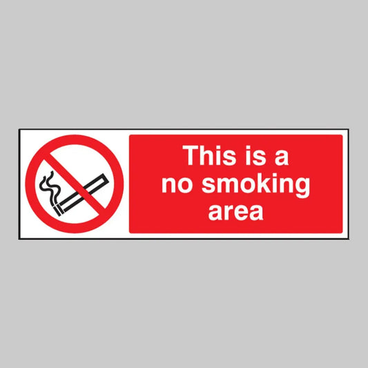 No smoking area