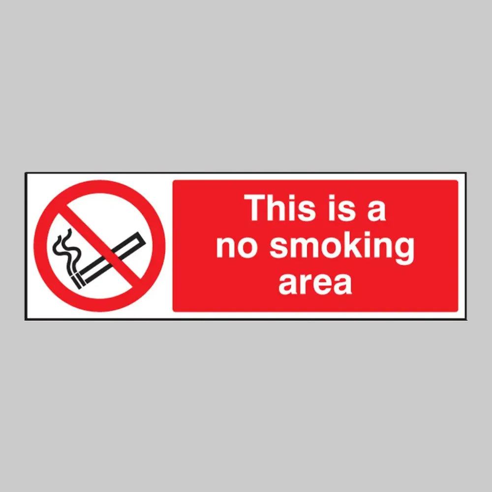 No smoking area