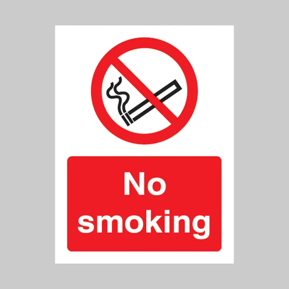 No smoking