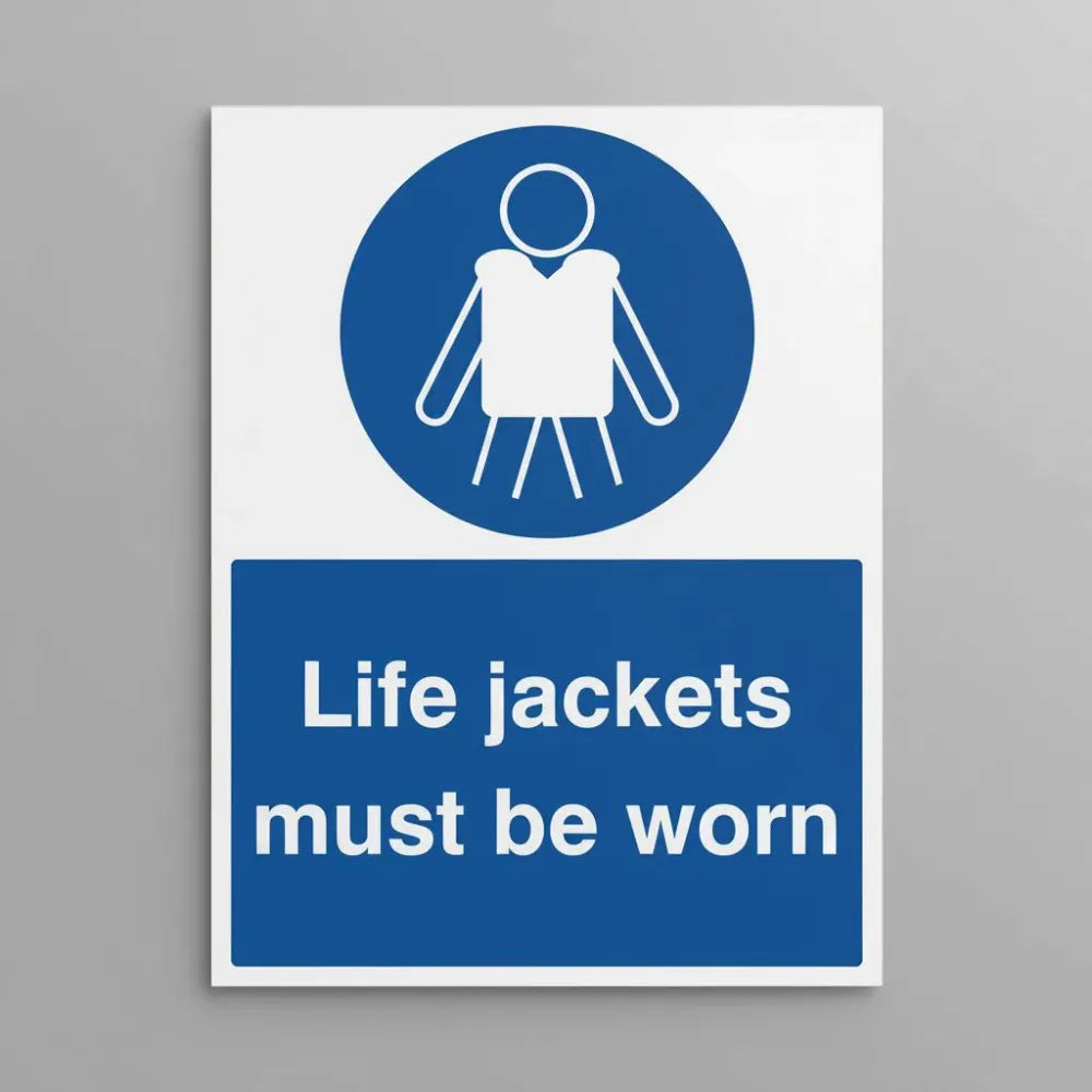 Life jackets must be worn