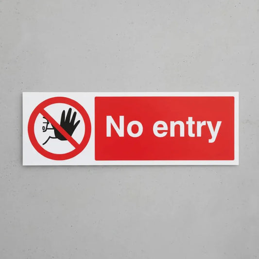 No entry