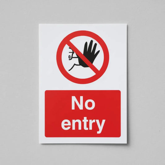 No entry