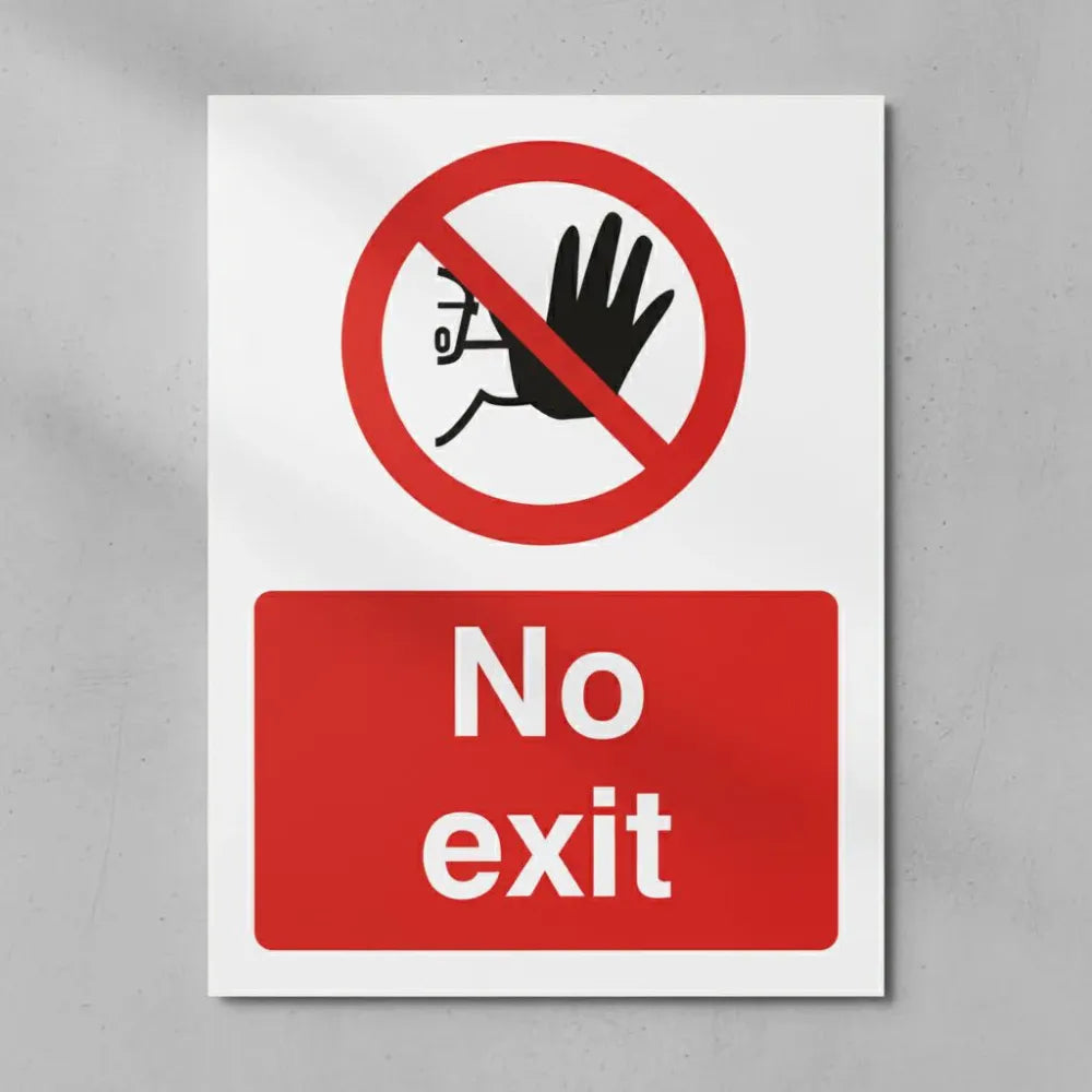 No exit