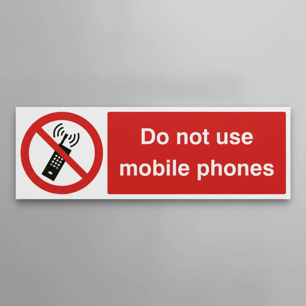 Do not use mobile phones