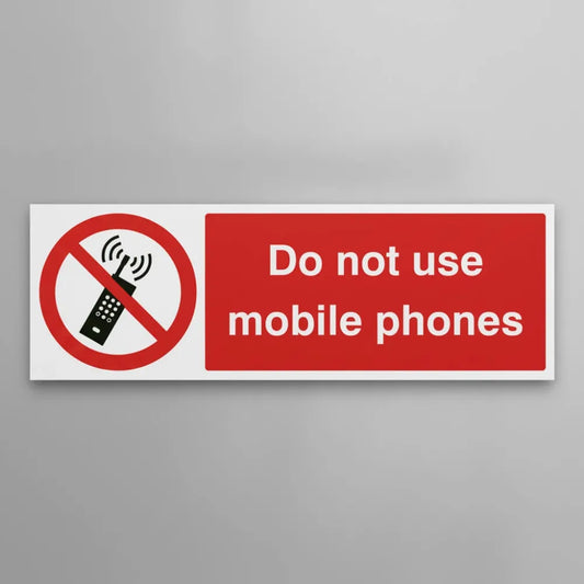 Do not use mobile phones