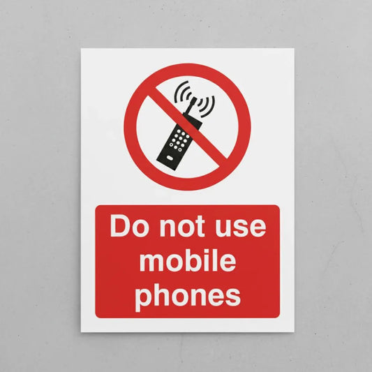 Do not use mobile phones