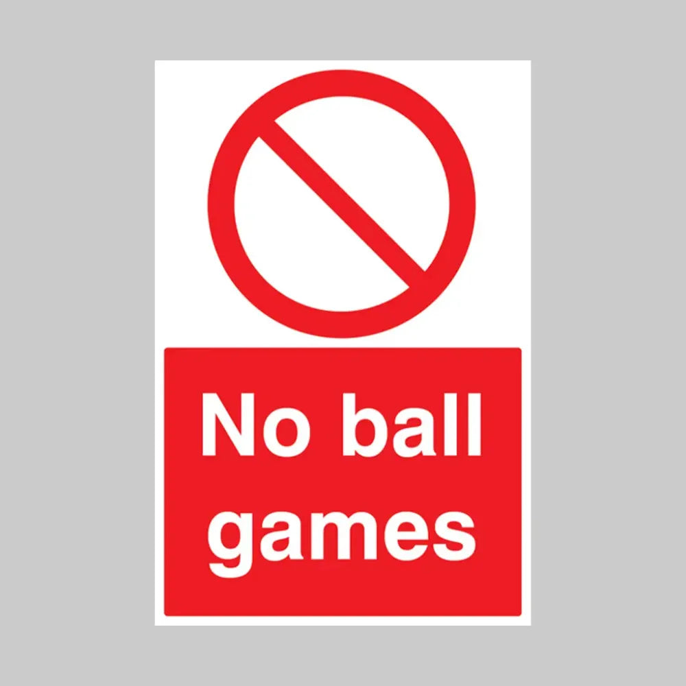 No ball games