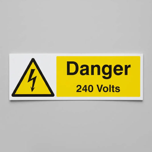 Danger 240 volts