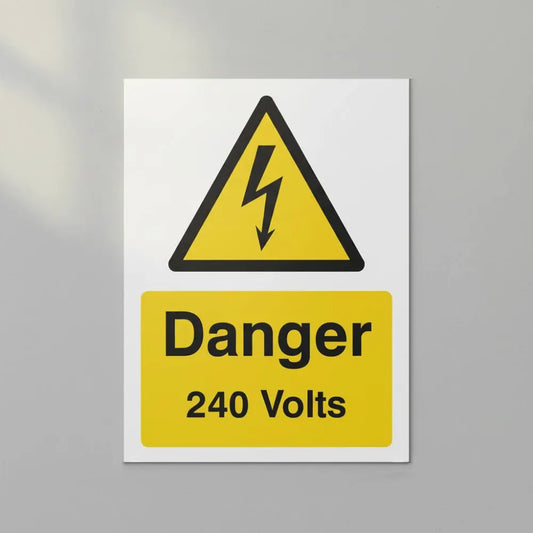 Danger 240 volts