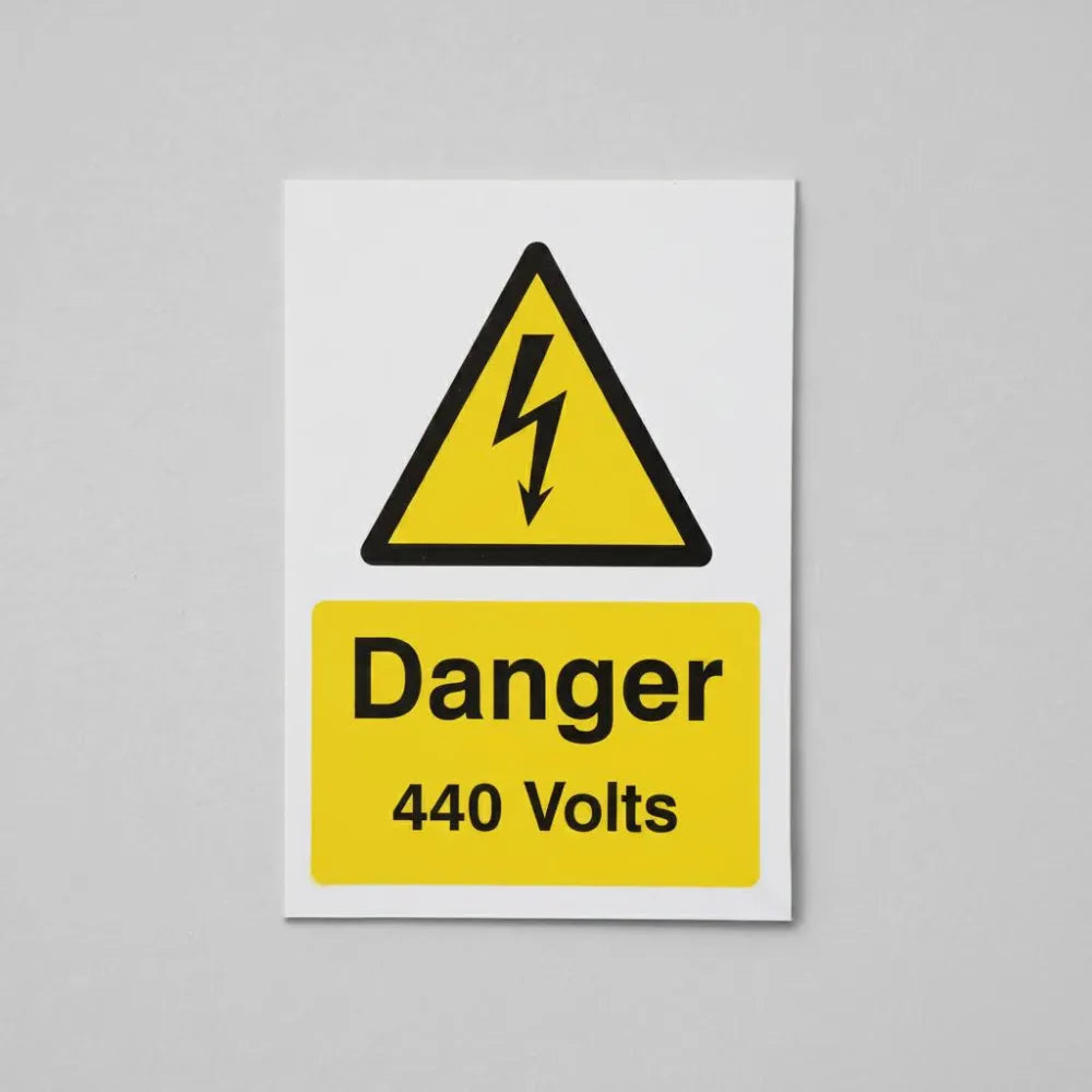 Danger 440 volts