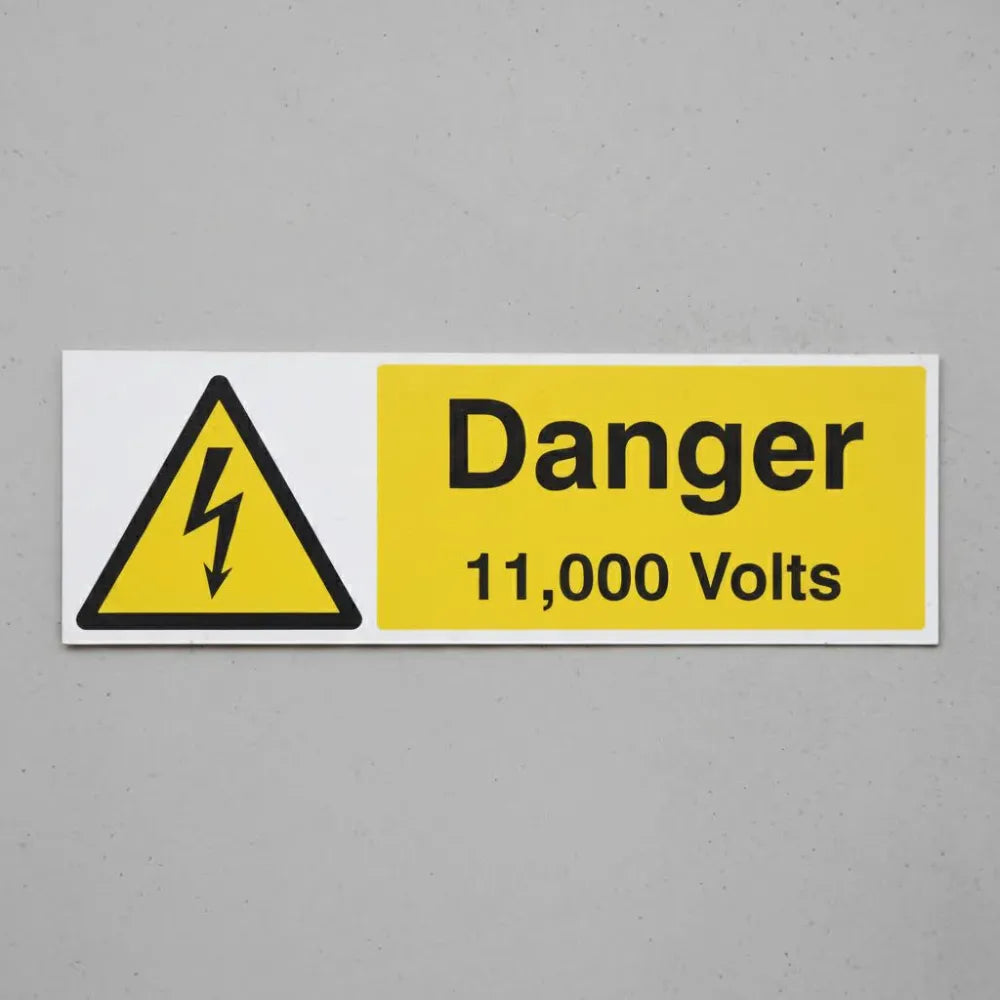 Danger 11000 volts