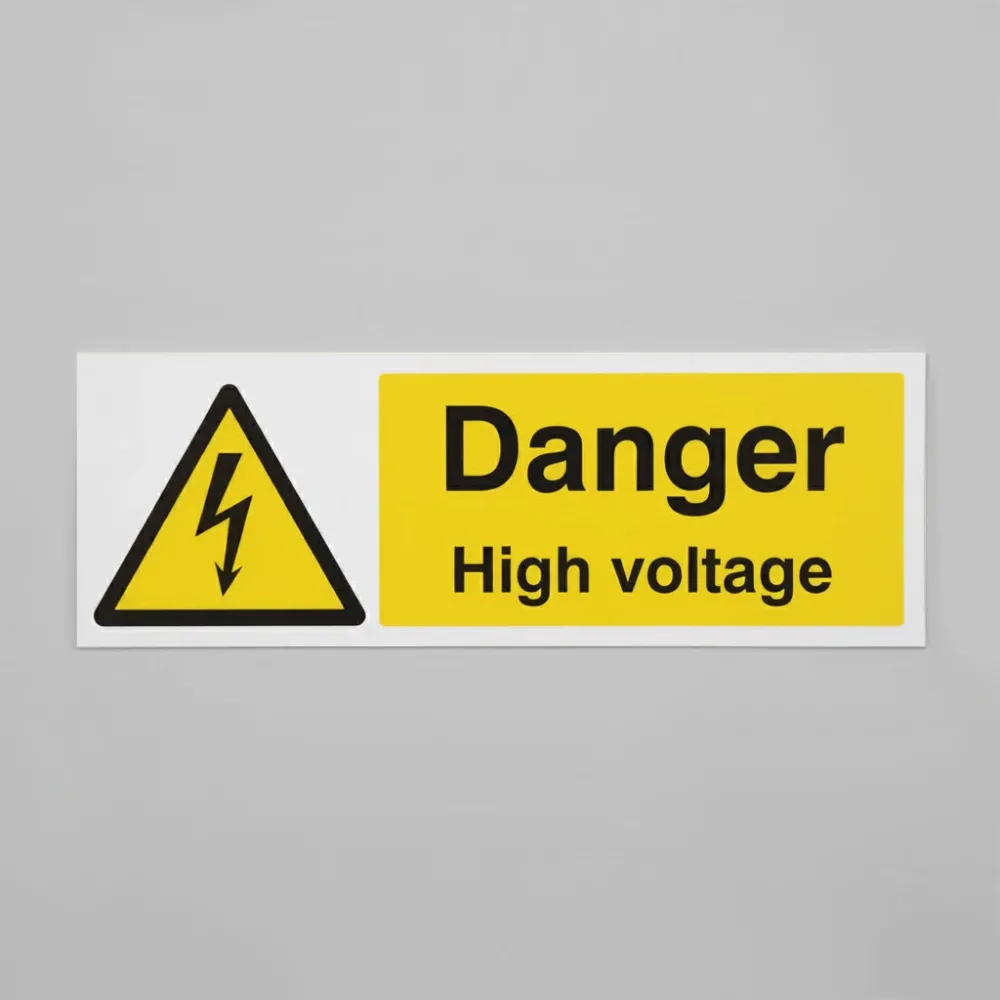 Danger high voltage