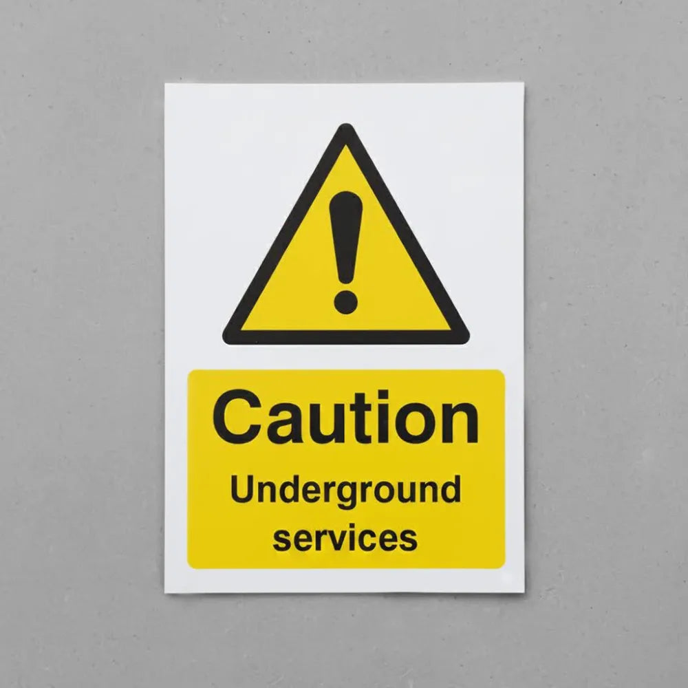 Caution underground services