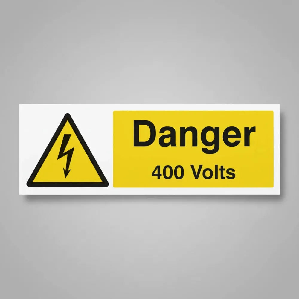 Danger 400 volts
