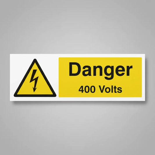 Danger 400 volts