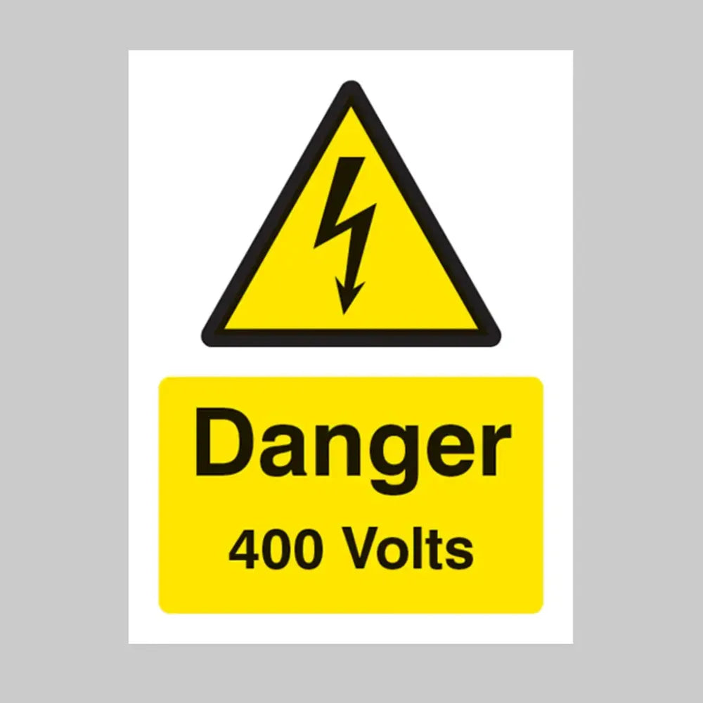 Danger 400 volts