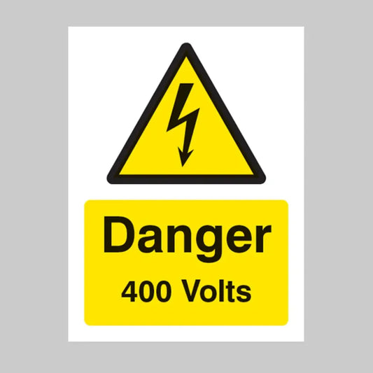 Danger 400 volts