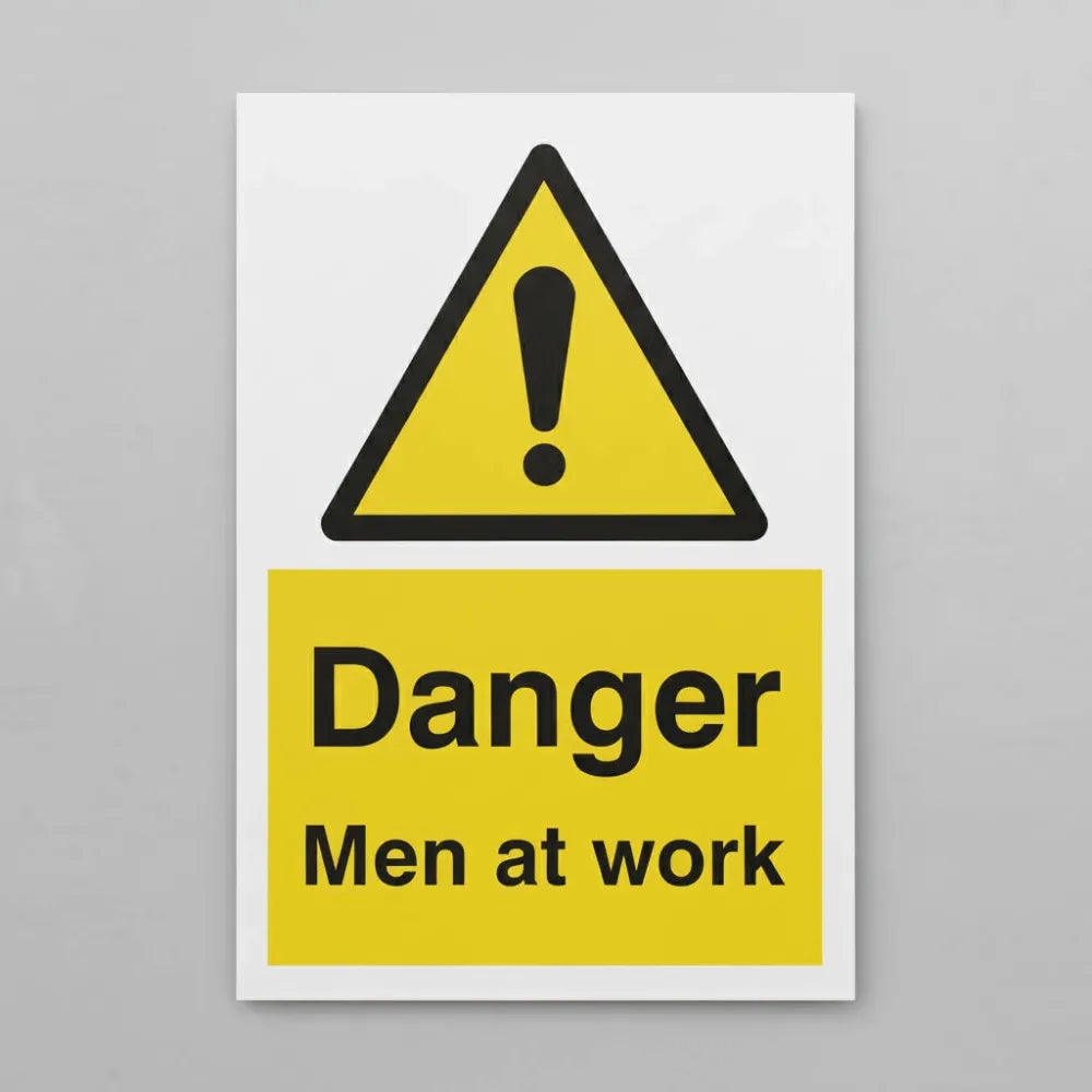Danger men at work
