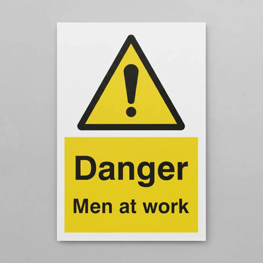 Danger men at work