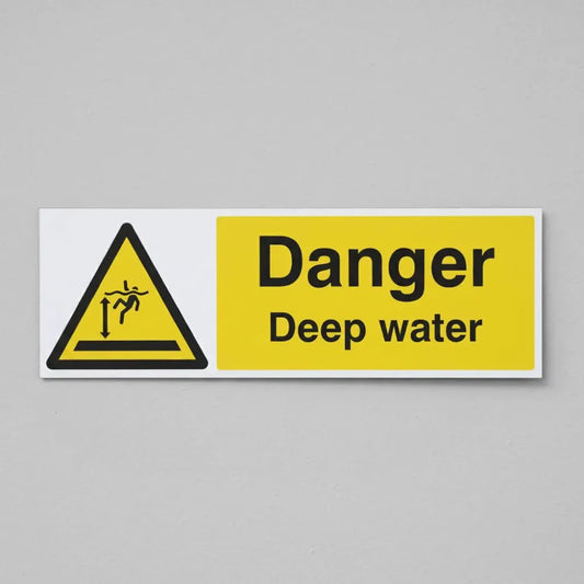 Danger deep water