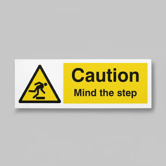 Caution mind the step