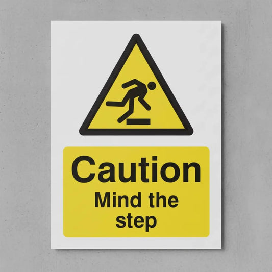 Caution mind the step