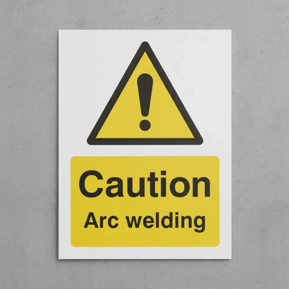 Caution arc welding