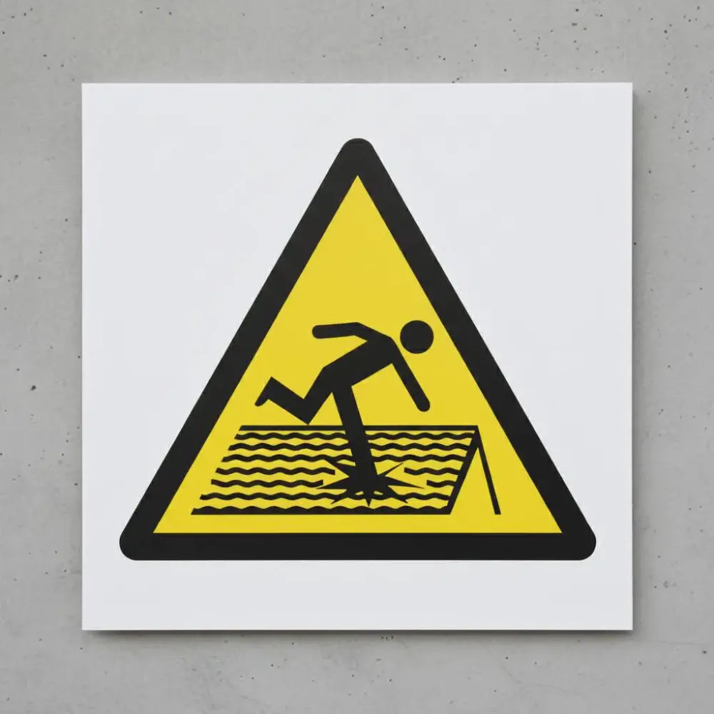 Fragile roof symbol