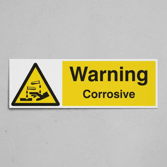 Warning corrosive