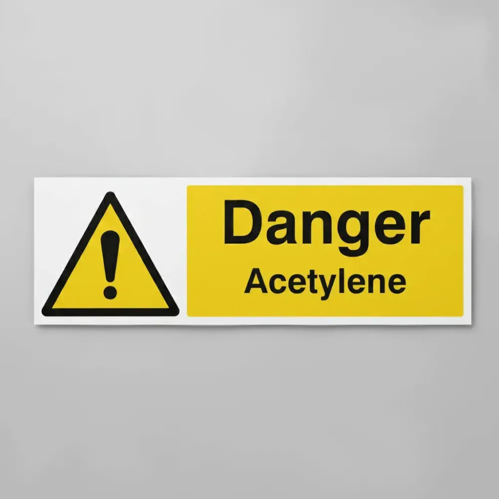 Danger acetylene