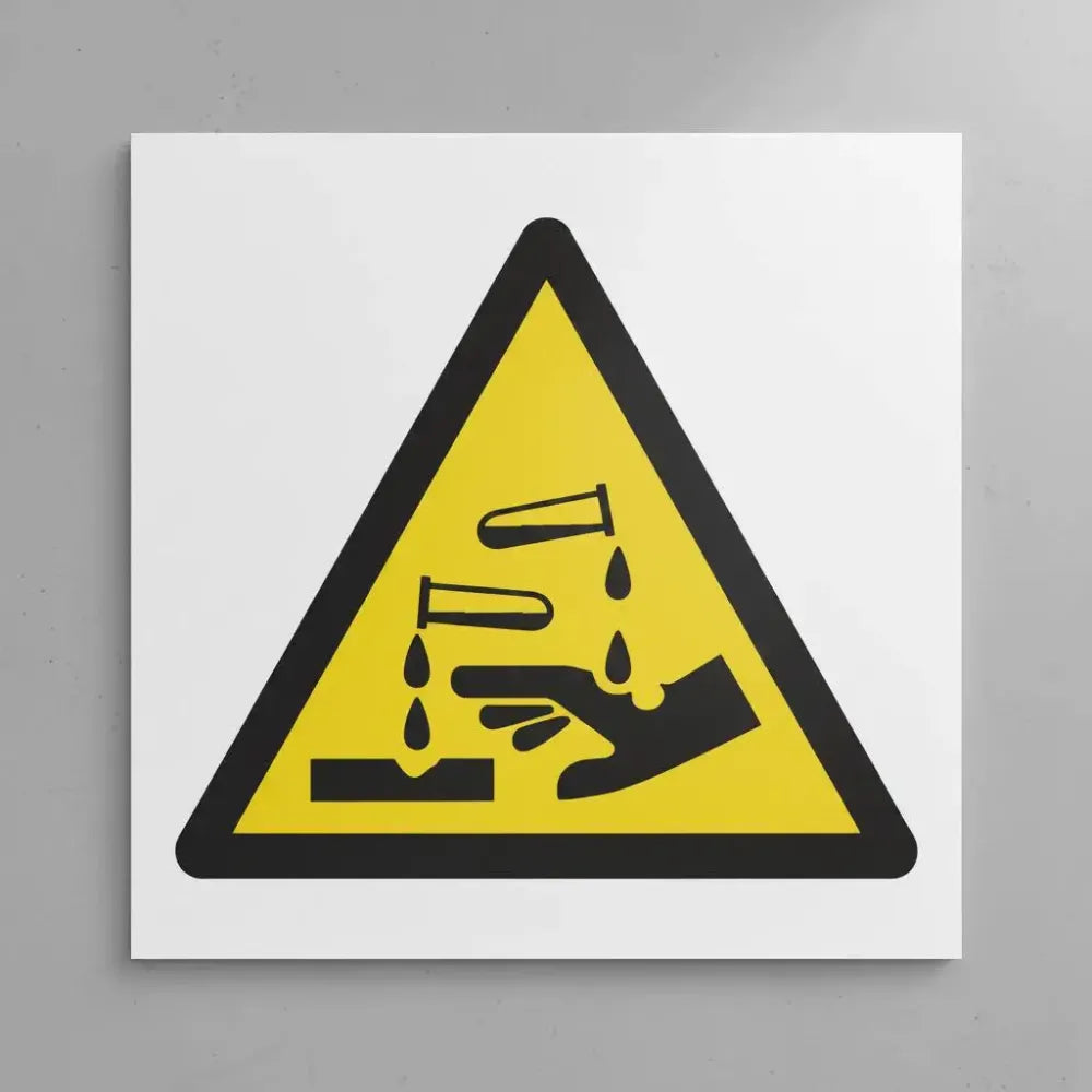 Corrosive symbol