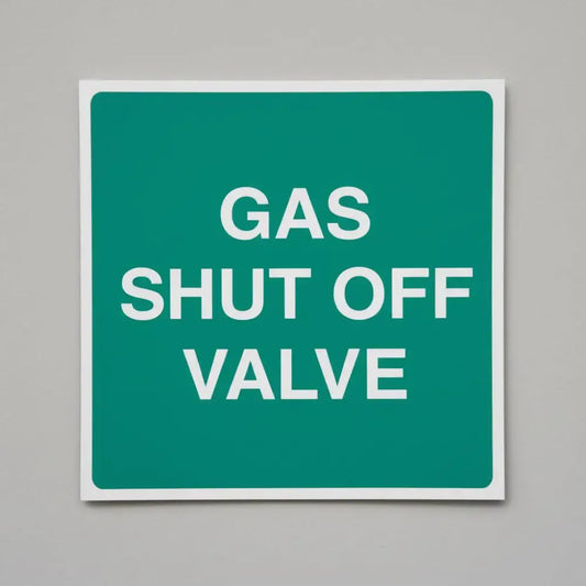 Gas shut off valve