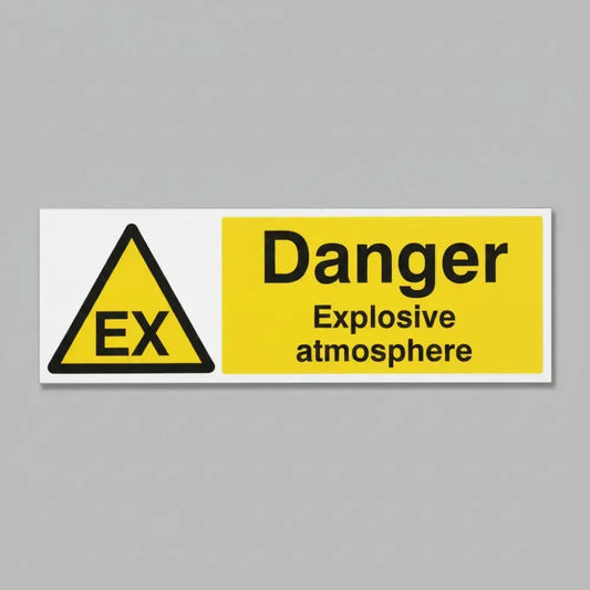 Danger explosive atmosphere