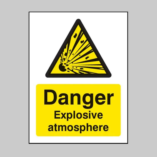 Danger explosive atmosphere BS5499