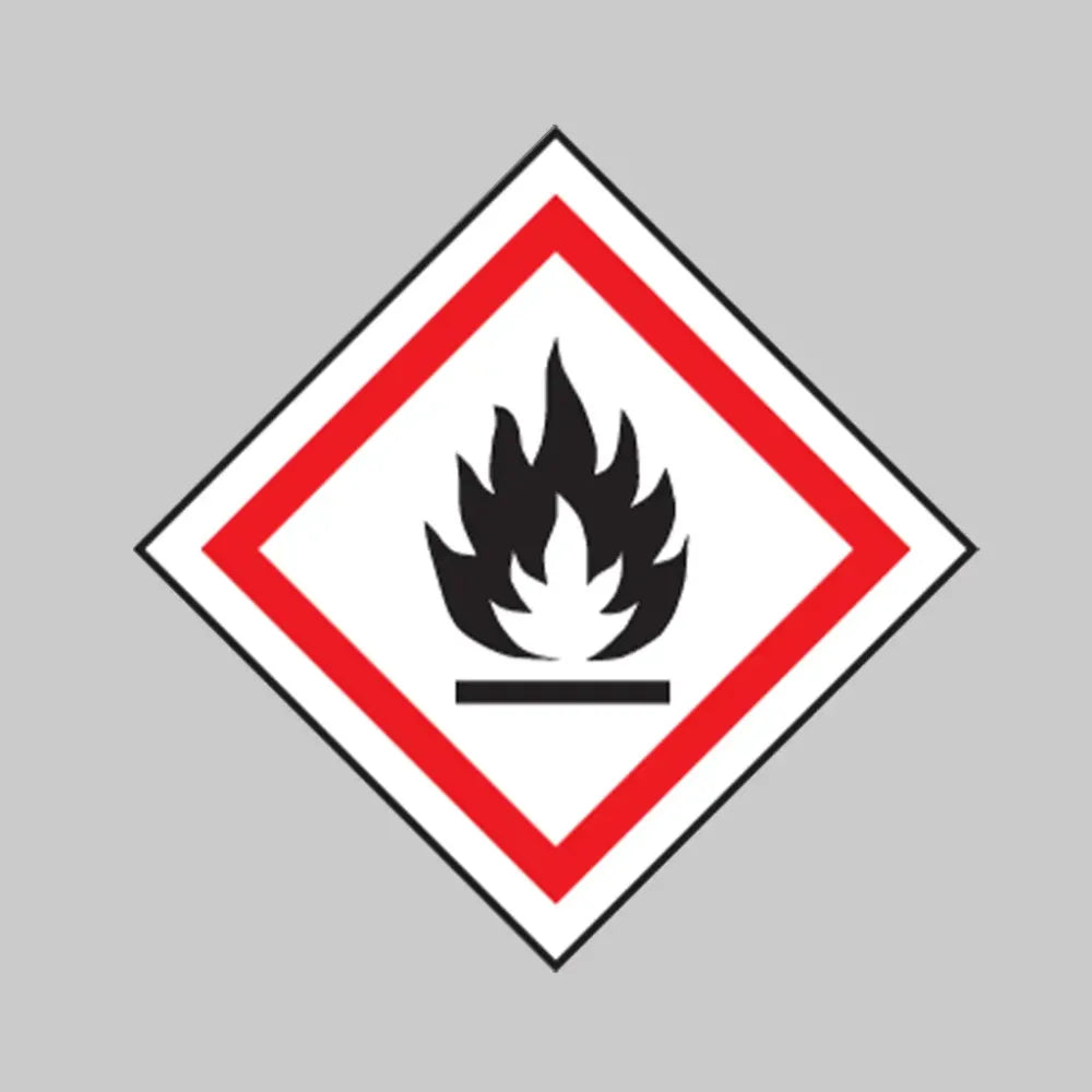Flammable GHS label