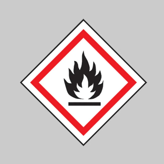 Flammable GHS label