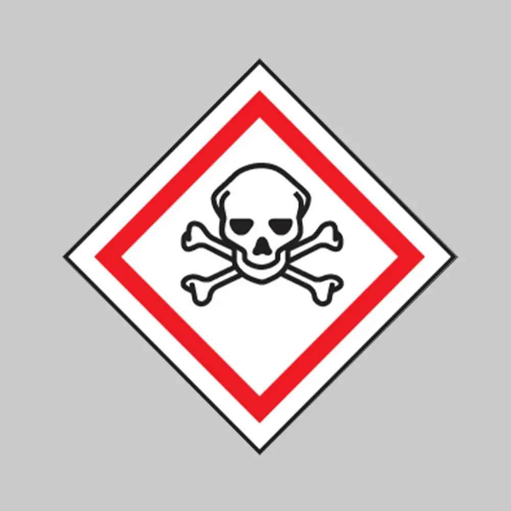 Toxic GHS label