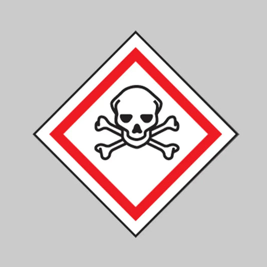Toxic GHS label