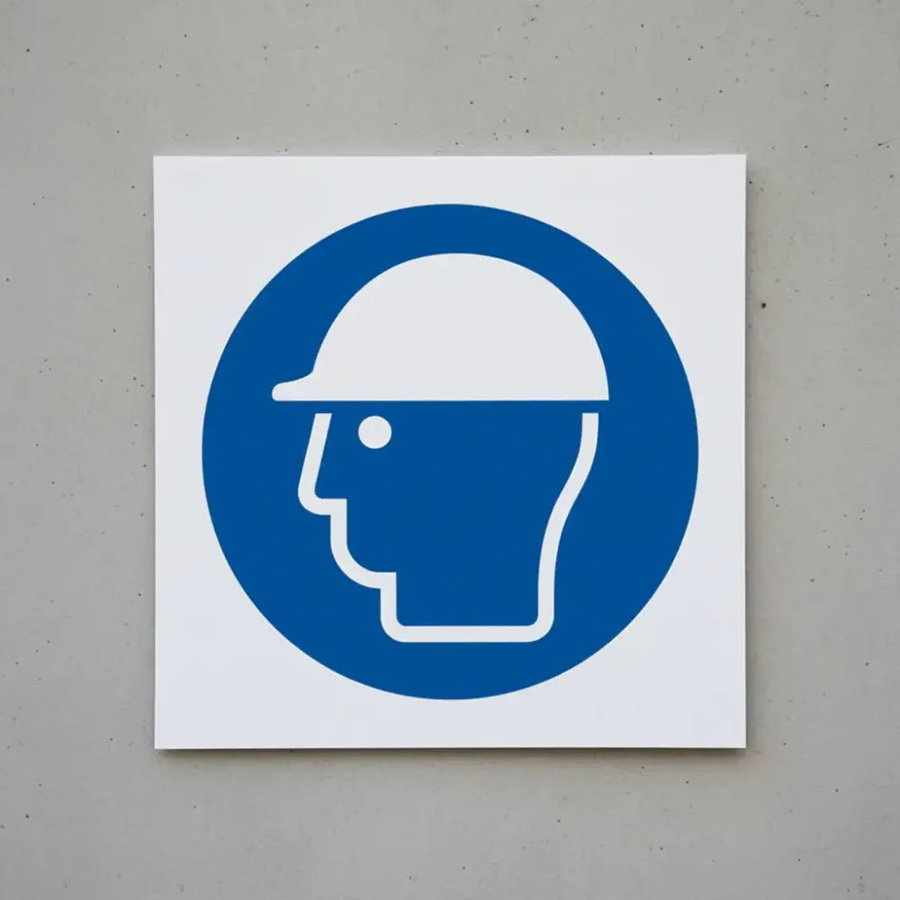 Safety helmet symbol
