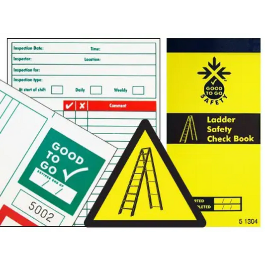 Good To Go Safety Ladders Check Book - 25 inspections