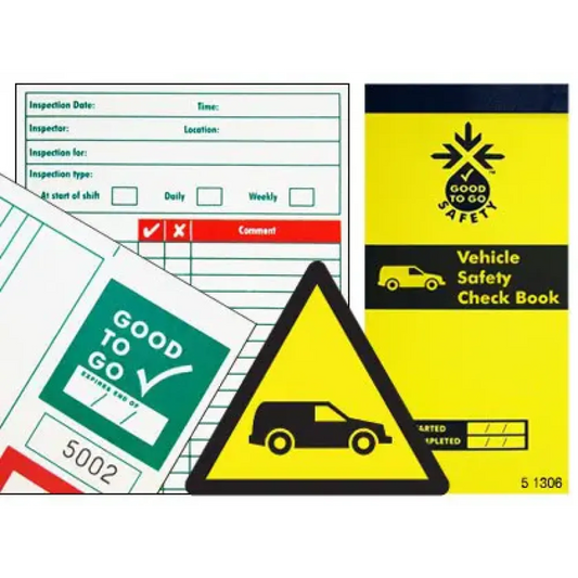 Good To Go Safety Fleet Vehicles Check Book - 25 inspections