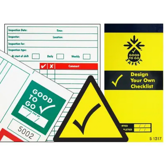 Good To Go Safety Bespoke Check book - 25 inspections