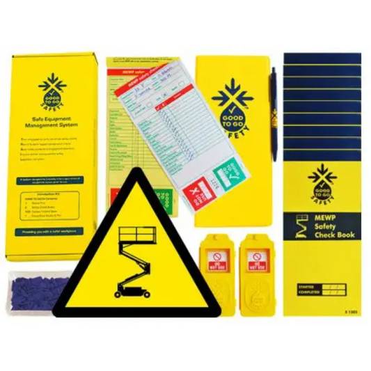 Good To Go Safety MEWP Daily Kit (2 tags, 300 seals, 11 check books & 1 wallet with pen)